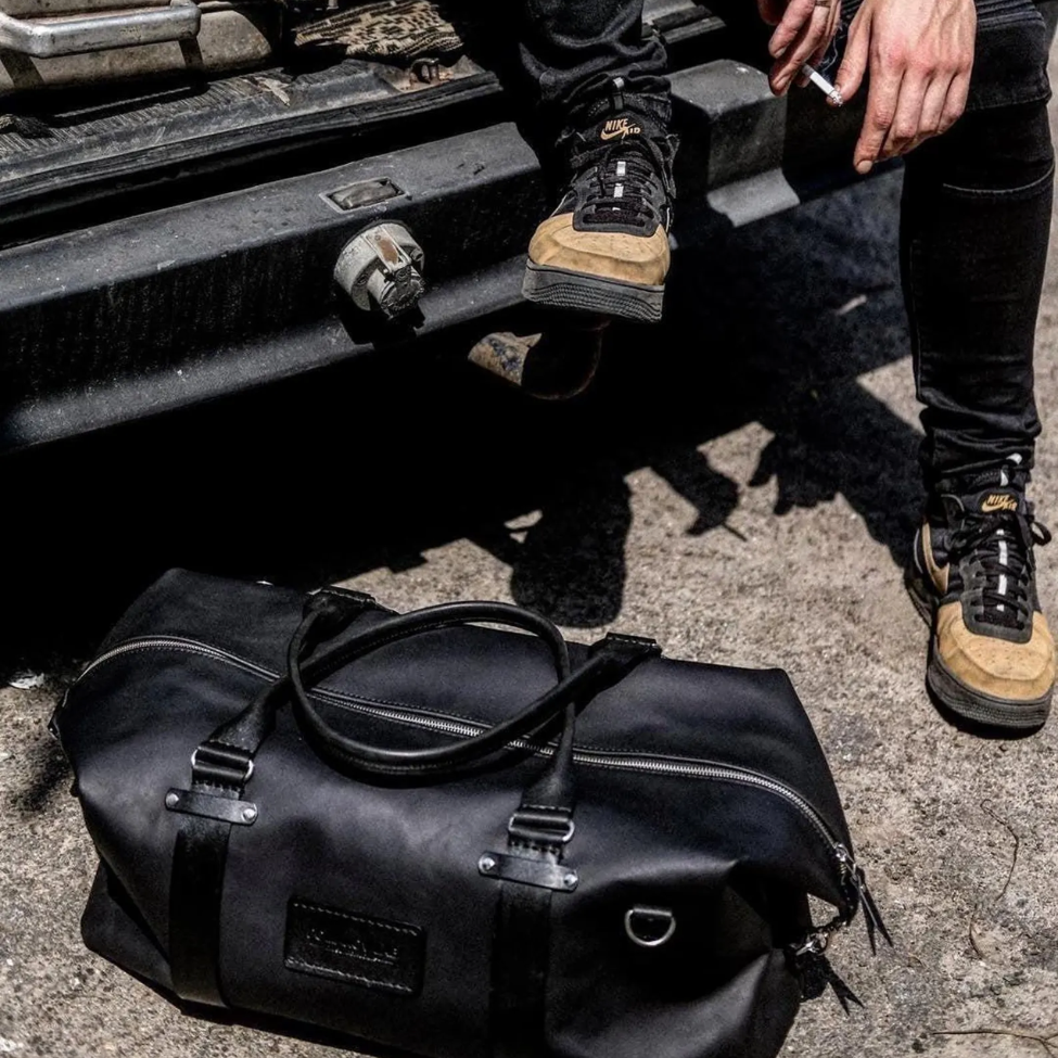 Leather Weekender Bag