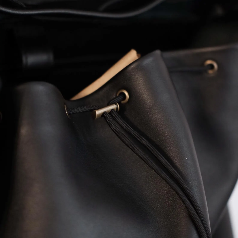 Full-Grain Leather Rucksack